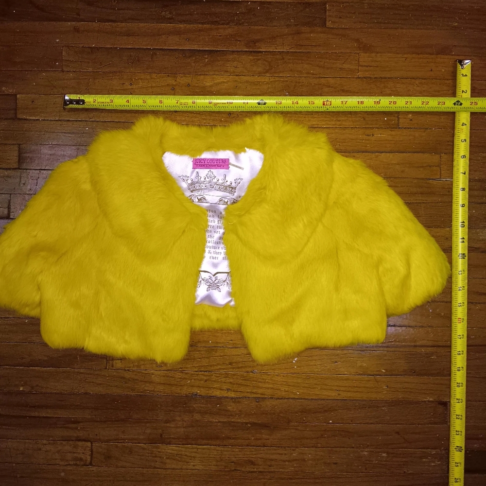 Juicy Couture vintage fur jacket